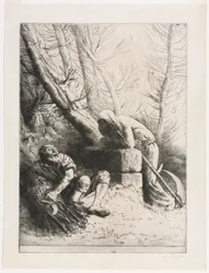Morte e o lenhador, 1881.