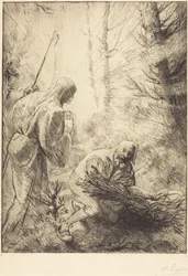 A morte e o lenhador, 2ª prancha