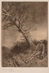 Morte de um vagabundo, c. 1875