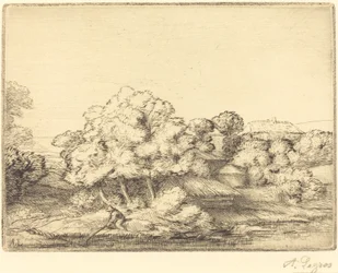 Hamlet near the Lake (Le hameau pres du lac)