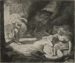 Lincendie, 1876.