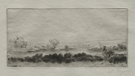 Paisagem com turfeira: no pântano