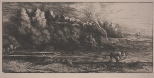 Paisagem com barco (gravura)