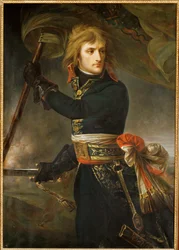 O General Bonaparte em Arcole (óleo sobre tela)
