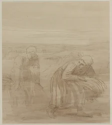 Gleaners, 1800s.