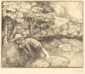 Man Foraging (L
