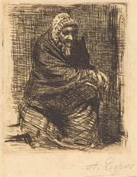 Velha sentada (La vieille femme assise)