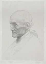 Retrato do Cardeal Manning 2nd Plate.
