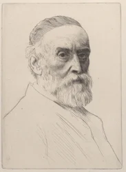 Retrato de George Frederic Watts, 1879.