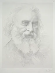 Retrato de Henry Wadsworth Longfellow (2ª placa)