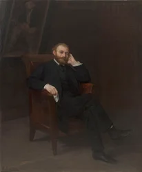 Retrato do artista Edouard Manet 1832-1883, 1863.