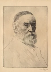 Retrato do pintor G. F. Watts (1817-1904)