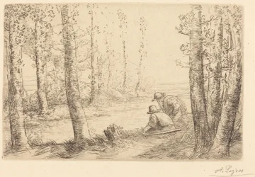 Descanso nas margens do rio (Repos au bord de la rivière)