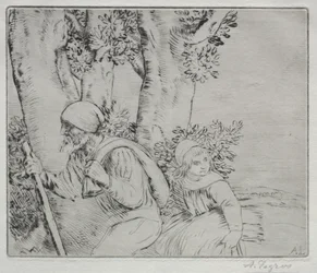 Retorno do campo (Le Retour des Champs-2nd Plate)