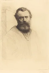 Autorretrato, 3ª placa