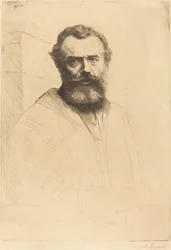 Autorretrato, 3ª placa