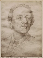 Sir Francis Seymour Haden Junior, 1895 (goldpoint no papel) (veja também 414598)
