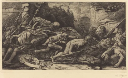 O Triunfo da Morte: Batalha