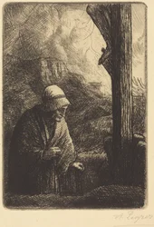 Mulher ao pé da cruz (Femme au calvaire)