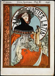 Au Quartier Latin, impresso por Paul Dupont