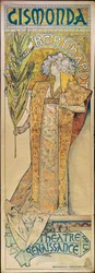 Sarah Bernhardt. Cartaz