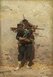Bugler da infantaria leve, 1876