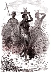 Originários da tribo Nuer, vale do Nilo superior