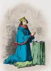 Retrato do rei Carlos 2 de Navarra (gravura)