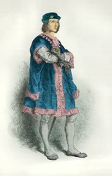 Retrato de Carlos 8 (Gravura)