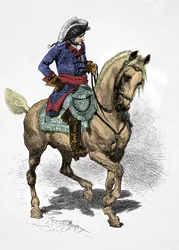 Retrato de Frederico 2 da Prússia (Gravura)