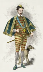 Retrato de Henri 3 (Gravura)