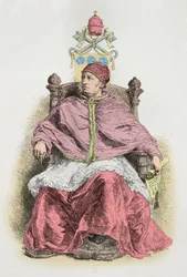 Retrato de Leon 10 (Gravura)