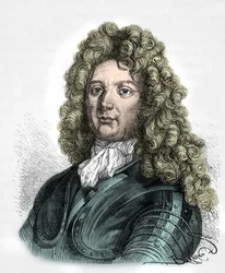 Retrato de Sebastien Le Prestre, Marquês de Vauban (Gravura)