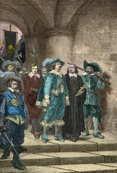 O Marquês de Cinq Mars e François Auguste de Thou a caminho das suas execuções