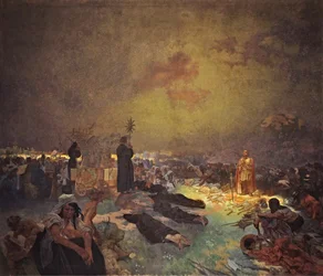 Após a Batalha de Vítkov Hill O ciclo A Epopeia Eslava