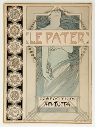 Design da capa da edição ilustrada Le Pater