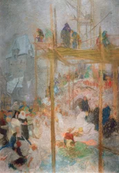 Johann Militsch de Kremsier / Study for Triptych de A. Mucha