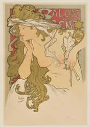 Salon des Cent. Março-abril de 1896 (Épreuve avant la lettre)