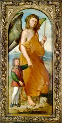 Tobias e o Anjo, início da década de 1520