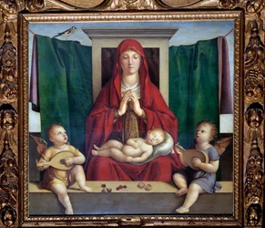 Virgem com criança e anjos (Pintura