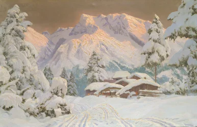 Hocheisgruppe, Áustria (óleo)