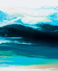 Onda do mar abstrata