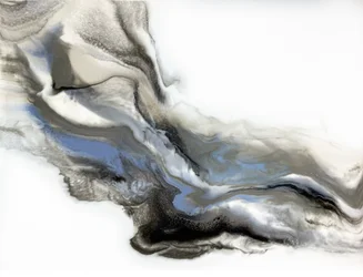 Fluxo fluido e elegante de mármore