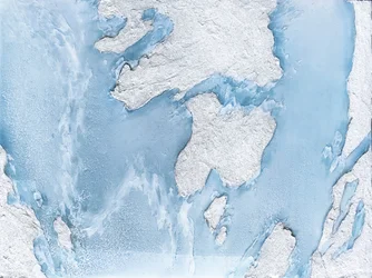 Fluxo Azul Glacial