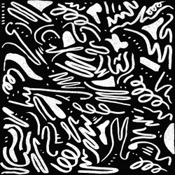 Rabiscos abstratos e cheios de energia