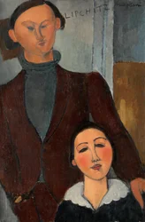 Jacques e Berthe Lipchitz, 1916.
