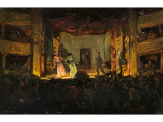 Amandus Faure Teatro popular San Francesco em Nápoles