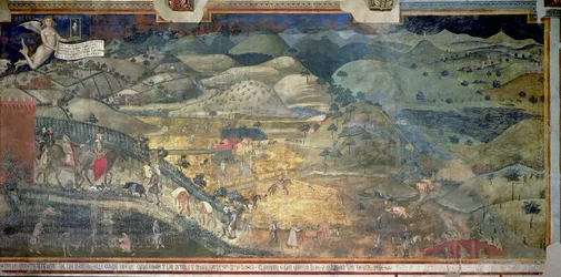 Efeitos do bom governo no campo, 1388-40
