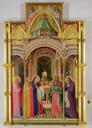 A apresentação no templo, 1342 (tempera no painel)