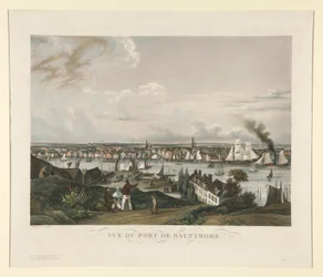 Vista do Porto de Baltimore